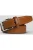 Meyer Stretch Riem cognac, Effen