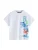 Baker by Ted Baker Shirt ‘Dinosaur’  blauw / kiwi / kreeft / wit