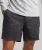 Overdyed Linnen Short Blauw