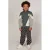 Sturdy geruite joggingbroek – grijs