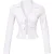 TRENDYOLMİLLA Dames Wit Effen Lang, Getailleerd Overhemden