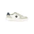 Blauer Witte Leren Heren Sneakers
