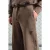Heren Brede Pantalon Tricot