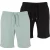 Urban Classics Heren twill stretch shorts (set van 2)