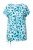 MIAMODA Shirt  jade groen / zwart / wit