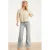 Smashed Lemon gebloemde blouse ecru