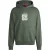 Hugo Boss Heren Flame Logo Hoodie (Groen)