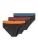 SCHIESSER Slip ‘955’  opaal / antraciet / oranje / donkerrood