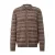 s.Oliver Big Size katoenen gebreide gestreepte vest – bruin