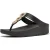 FitFlop Fino crystal-chain leather toe-post sandals
