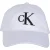 Calvin Klein Large Monogram Embroidery Cap Brilliant White