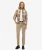 Chino met Halfhoge Taille Brown