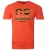 Diesel Power Station-logo Pittig oranje T-shirt