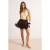 TRENDYOLMİLLA Dames Bruin Effen Kort / Mini Skater Rokken