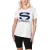 Superman Dames-T-shirt met 2025 S World-logo (Wit)