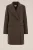 WE Fashion – Dames jas van wolmix – Regular fit – Bruin –
