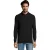 SOLS Heren Ster Poloshirt met Lange Mouwen (Zwart)