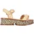 Gabriela Hearst + Clergerie Michael Platform Sandalen in Beige Raffia