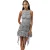 AmyLynn Dames/Dames Erin Mini Jurk (Grijs)