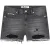 Malelions Women Denim Shorts | Dark Grey