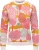 Ragwear Trui ‘Treenara’  lichtbeige / grijs / kreeft / pink
