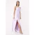 TRENDYOLMİLLA Dames Paars Effen Maxi Mouwloos Recht Avond & Gala Jurk