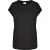 Urban Classics Dames/Dames Biologisch Katoenen Verlengd Schouder T-shirt (Zwart)
