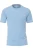 Redmond Casual T-Shirt ronde hals blauw, Effen