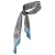 Sarlini sjaaltje met print donkerblauw