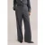 We Fashion Trouser Dark Grey