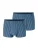 SCHIESSER Boxershorts ‘ Long Life Soft ‘  blauw / lichtblauw