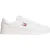 Tommy Jeans Leren platte sneakers voor heren van Greenwich (Ecru)