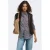 ONLY geruite blouse met borduursels – bruin