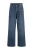 JACK & JONES JUNIOR high waist loose fit jeans dark blue denim