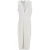 Balmain gebreide midi-jurk met diepe V-hals in witte viscose
