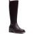 Hush Puppies Antonia Lange Leren Dames Chocolade Hakkniehoge Laarzen