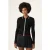 FILA Simonte Slim Full-zip Knit Cardigan Black