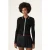 FILA Simonte Slim Full-zip Knit Cardigan Black
