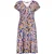 Geisha 67424-60 june 815 dress v-neck short jersey aop pr.02-26-2 indigo/purple