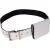 AllSaints Teri Bag Belt White/warm Brass
