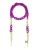 Cheeky Chain Munich Ketting ‘Lio’  goud / lila