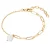 Valero Pearls Armband  goudgeel / parelwit