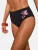 love & roses Bikinibroek  jade groen / rosa / lichtroze / zwart