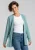KIANNA Gebreid vest ‘Autumn Fashion’  lichtgroen