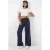 Wijde Pantalons met Elastiche Taille