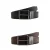 WE Fashion reversible riem zwart/donkerbruin