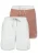 Felix Hardy Broek  lichtbeige / roestrood / wit