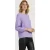 EsQualo Blouse R-neck Structure Lilac