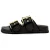 AllSaints Sian Raffia Sandal Black
