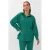 Studio AMAYA wide leg broek met plooien – groen